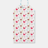 ラマバレンタインデーラベル ギフトタグ (裏面)