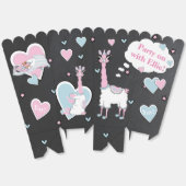 ラマパジャマパーティー フェイバーボックス (見開き)