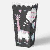 ラマパジャマパーティー フェイバーボックス (正面)