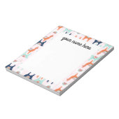 ラマパーソナライズされたメモ帳 ノートパッド (回転)