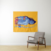 ラマヒンズー神 タペストリー (インサイチュ(横))