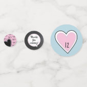 ラマピンクパジャマガールバースデーパーティースリープバー コンフェッティ (正面)