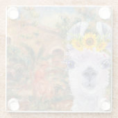 ラマファンシー&ルノアールズファームハウス ガラスコースター (裏面)