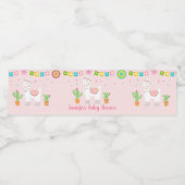 ラマフィエスタカボスベビーシャワー ペットボトルラベル (シングルラベル)