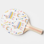 ラマフィエスタフェスティバルパーティーパターン 卓球ラケット (横)