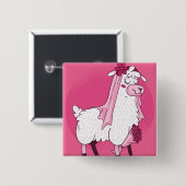 ラマブライド 缶バッジ (正面&裏面)