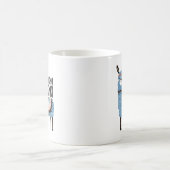 ラマプリントコーヒーマグ – No Drama - 11oz コーヒーマグカップ (中央)