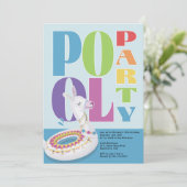 ラマプールパーティーサマーバースデーパーティー 招待状 (スタンド正面)