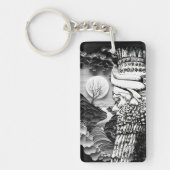 ラマポートレートアクリルキーチェーン キーホルダー (正面)