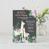 ラマママフィエスタベビーシャワー招待状 招待状 (スタンド正面)