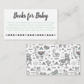 ラマママブックスベビー エンクロージャーカード (正面/裏面)