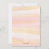 ラマママベビーシャワー招待 招待状 (裏面)