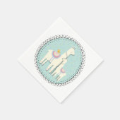 ラマママ及びベビーナプキン スタンダードカクテルナプキン (角)