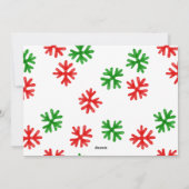 ラマラブクリスマスハグ シーズンカード (裏面)