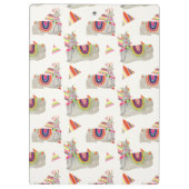 ラマラマコレクションパターンII クリップボード (裏面)