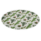 ラマラマコレクション |かわいいサボテン カッティングボード (角)