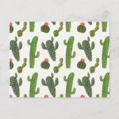 ラマラマコレクション |かわいいサボテン ポストカード (正面)