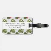 ラマラマコレクション |かわいいサボテン ラゲッジタグ (裏面横)