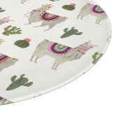 ラマラマコレクション |かわいいラマス カッティングボード (角)