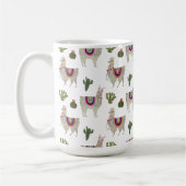 ラマラマコレクション |かわいいラマス コーヒーマグカップ (左)