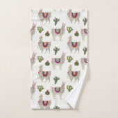 ラマラマコレクション |かわいいラマス バスタオルセット (ハンドタオル)