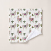 ラマラマコレクション |かわいいラマス バスタオルセット (ウォッシュタオル)