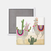 ラマラマコレクション |かわいいラマス マグネット (正面/裏面)