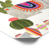 ラマラマコレクション |笑顔のラマ ポスター (角)