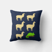 ラマラマラマラマラマカメレオン クッション (裏面)