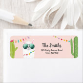 ラマラマ差出人住所ラベルフィエスタアルパカ ラベル (インサイチュ)