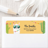 ラマラマ差出人住所ラベルフィエスタアルパカ ラベル (インサイチュ)