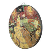 ラマルトリンの夜のカフェ by ヴィンセント・ヴァン・ゴッホ ダーツボード (正面右)