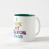 ラマンチャヤギが大好き ツートーンマグカップ (正面右)