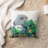 ラマンチャ乳製品ヤギ群の名前ヤギ枕 クッション (ブランケット)