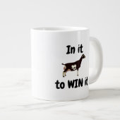 『ラマンチャ・ダイリー・ヤギ』 ジャンボコーヒーマグカップ (正面右)