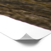 ラマーバレーのビソンイエローストーン国立公園 ポスター (角)