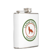 ラマーバレーイエローストーンウルフ フラスク (右)