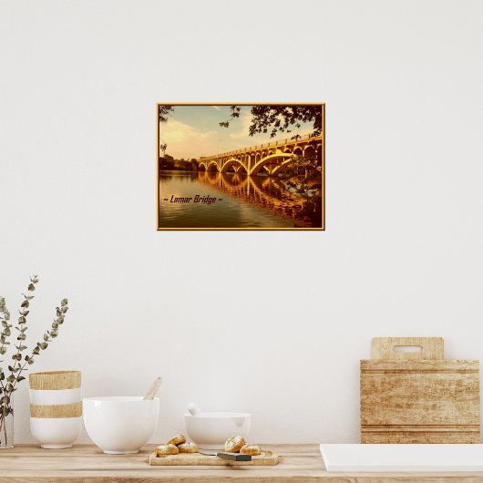 ラマール橋 ポスター (キッチン)