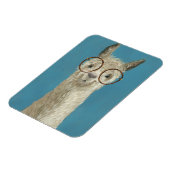 ラマ仕様 – ラウンドメガネ マグネット (左側)