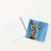 ラマ付きスパイラルノート ノートブック (内部)