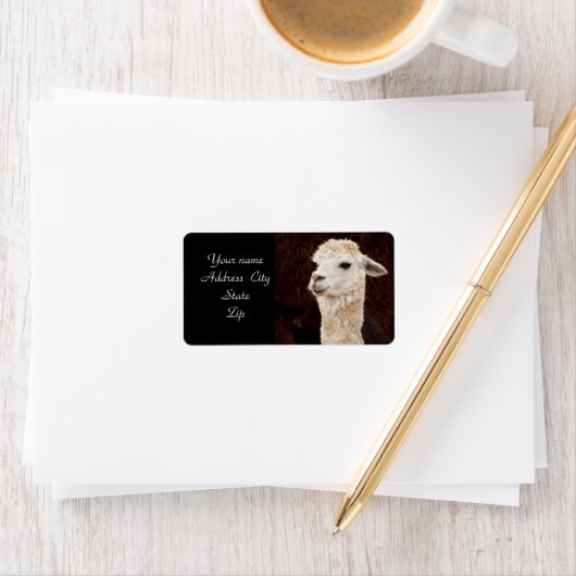 ラマ住所 シール (インサイチュ)