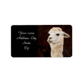 ラマ住所 シール (正面)