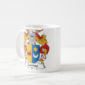 ラマ僧の家紋 コーヒーマグカップ (正面左)
