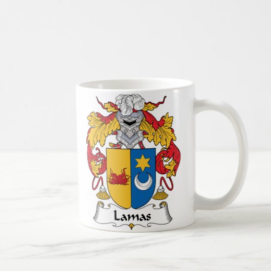 ラマ僧の家紋 コーヒーマグカップ (右)