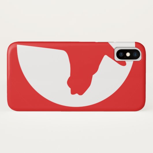 ラマ僧 Case-Mate iPhoneケース (裏面(横))