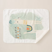 ラマ分隊 – ドラマラマ シェルパブランケット (正面(横))