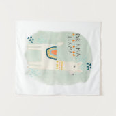 ラマ分隊 – ドラマラマ タペストリー (正面(横))