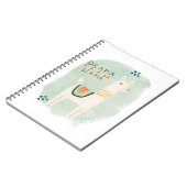 ラマ分隊 – ドラマラマ ノートブック (左側)