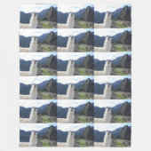 ラマ動物カスタムの運命の運命 フリースブランケット (正面)