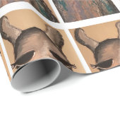 ラマ包装紙 ラッピングペーパー (ロールコーナー)